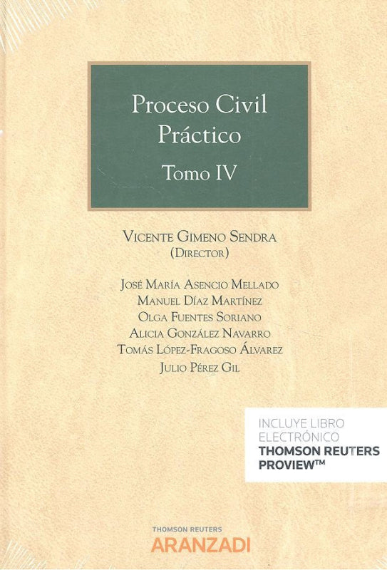 Proceso Civil Practico Tomo Iv Duo Libro