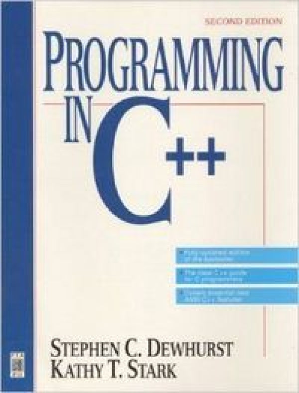 Programming In C ++ Libro