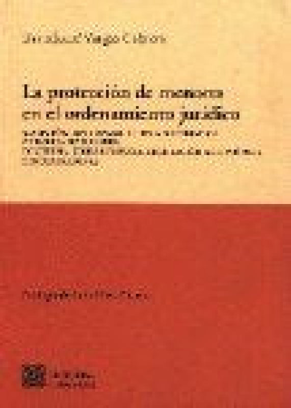 Proteccion De Menores En El Ordena Libro