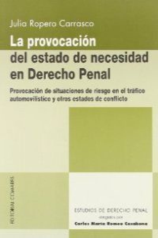 Provocacion Del Estado De Neces La Libro