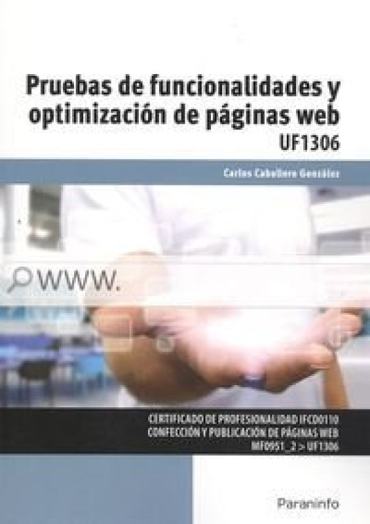 Pruebas De Funcionalidades Y Optimización Páginas Web Libro