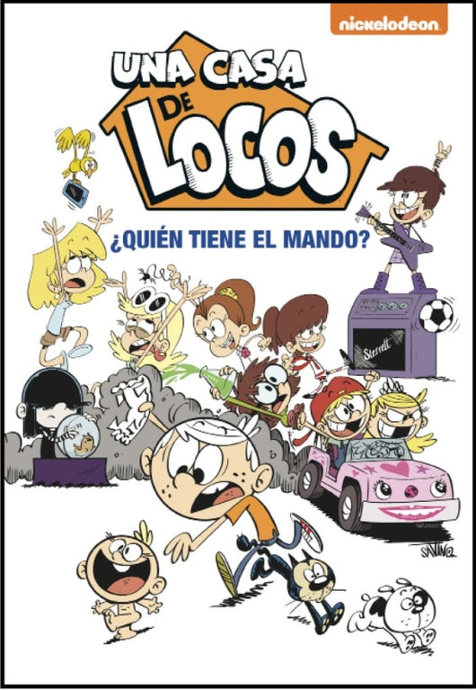 ¿quién Tiene El Mando (Una Casa De Locos. Cómic 1) Libro