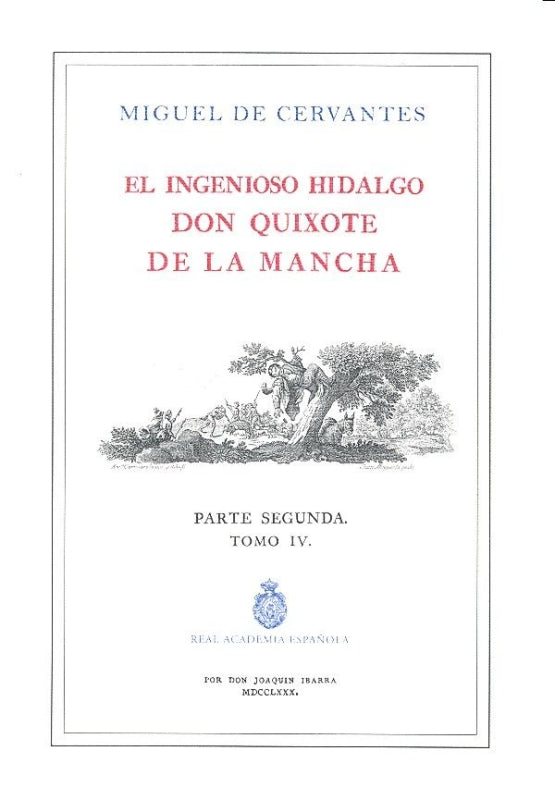 Quijote De La Rae El. Tomo 4 (Ed. Ibarra) Libro