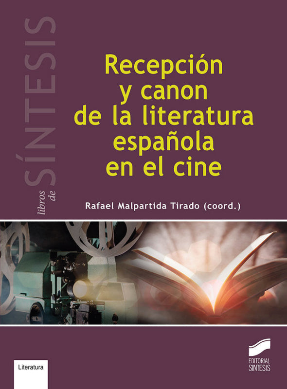 Recepción Y Canon De La Literatura Española En El Cine Libro