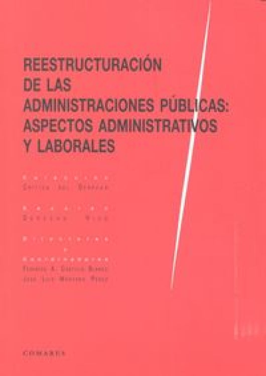 Reestructuración De Las Administraciones Públicas Libro