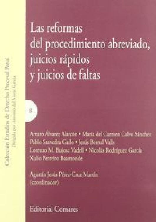 Reformas Del Procedimiento Las Abr Libro