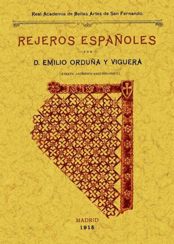 Rejeros Españoles Libro