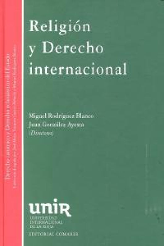 Religion Y Derecho Internacional. Libro