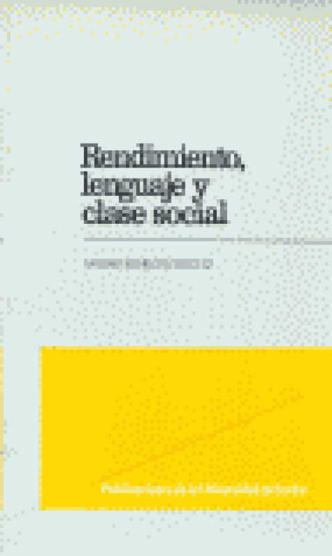 Rendimiento Lenguaje Y Clase Libro