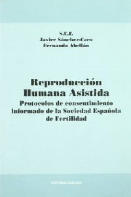 Reproduccion Humana Asistida Prot Libro