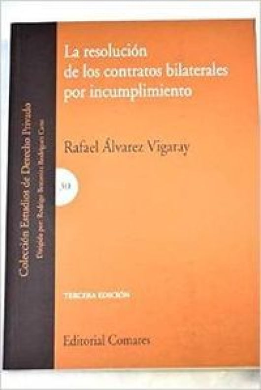 Resolucion De Los Contratos Bil Libro