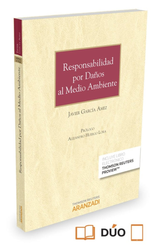 Responsabilidad Por Daños Al Medio Ambiente (Papel + E-Book) Libro