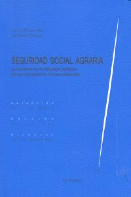 Seguridad Social Agraria Libro