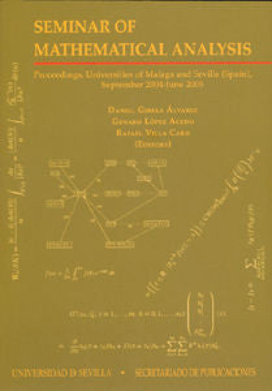 Seminar Of Mathematical Analysis Libro