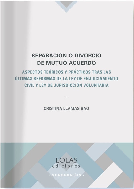 Separación O Divorcio De Mutuo Acuerdo Libro