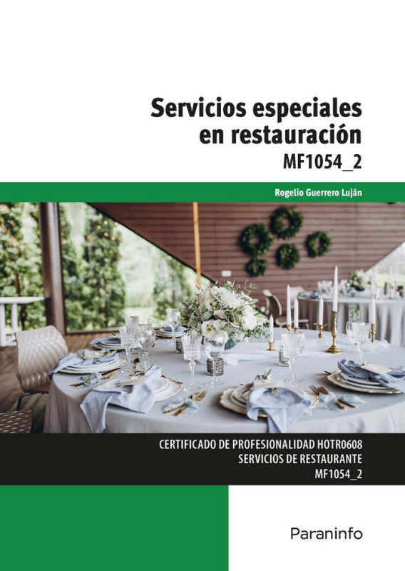 Servicios Especiales En Restauración Libro