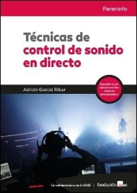 Técnicas De Control Sonido En Directo Libro