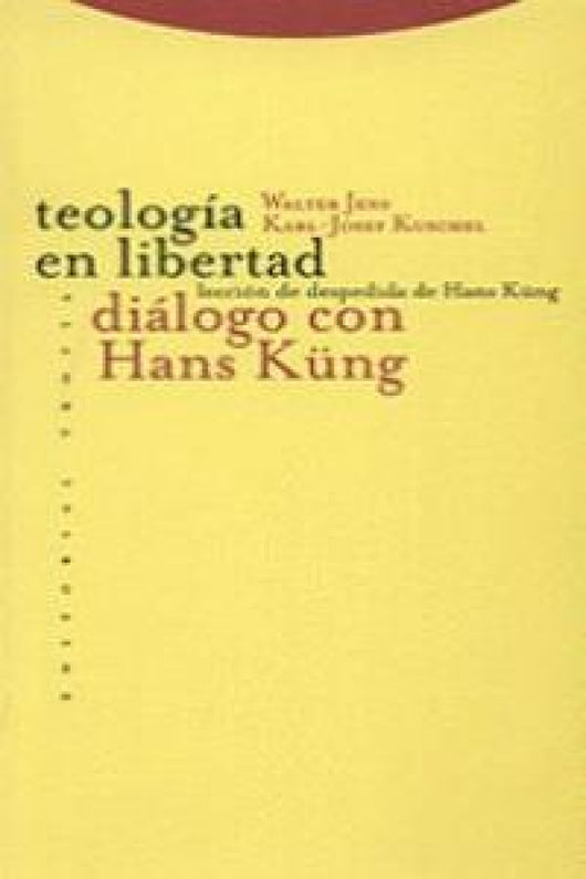 Teología En Libertad Libro