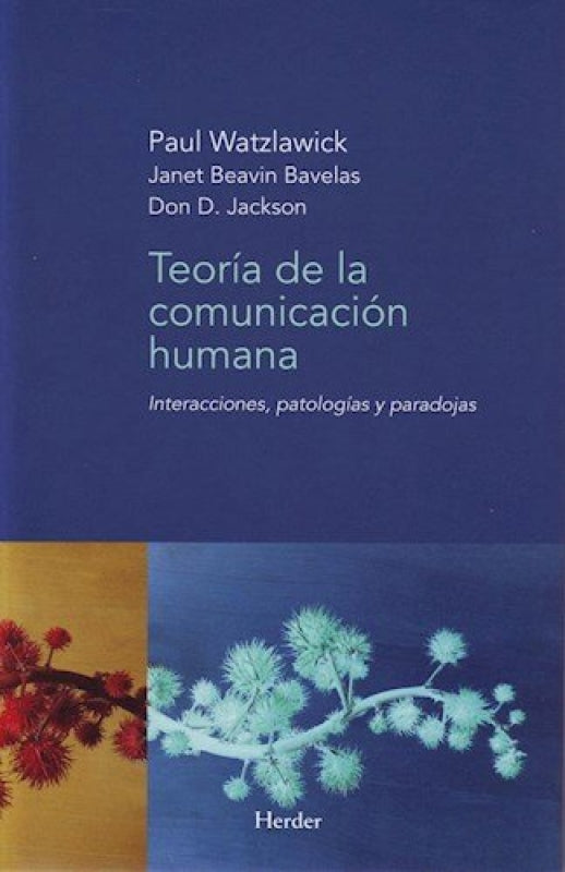 Teoría De La Comunicación Humana Libro