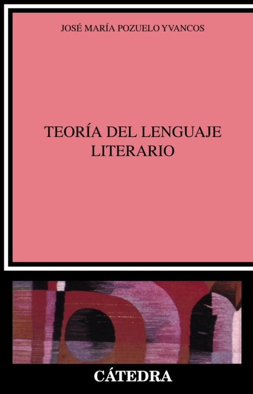 Teoría Del Lenguaje Literario Libro