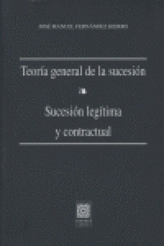 Teoria General De Sucesion Libro