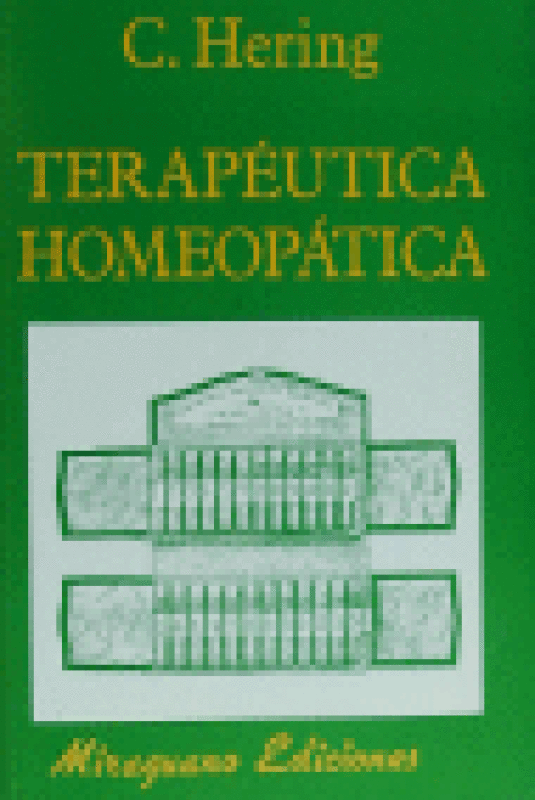 Terapéutica Homeopática Libro