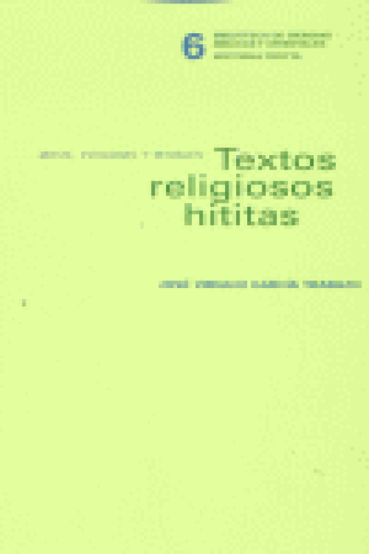 Textos Religiosos Hititas Libro