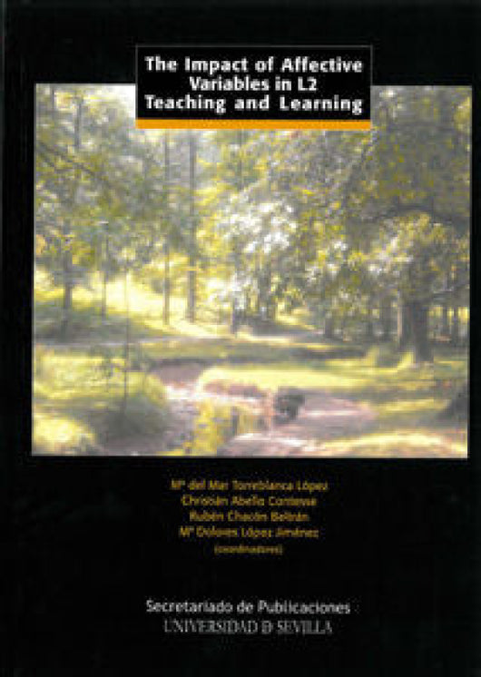 The Impact Of Affective Variables In L2 Teaching And Learning Libro