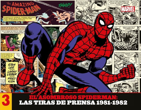 Tiras Prensa 3 Asomb Spiderman 1981-1982 Libro