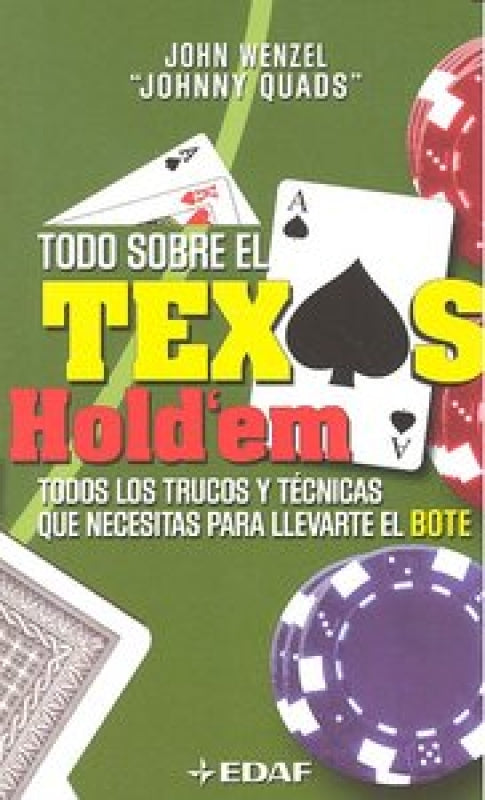 Todo Sobre El Texas Holdem Libro