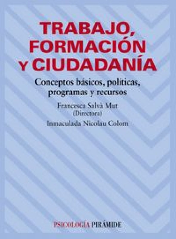 Trabajo Formación Y Ciudadanía Libro