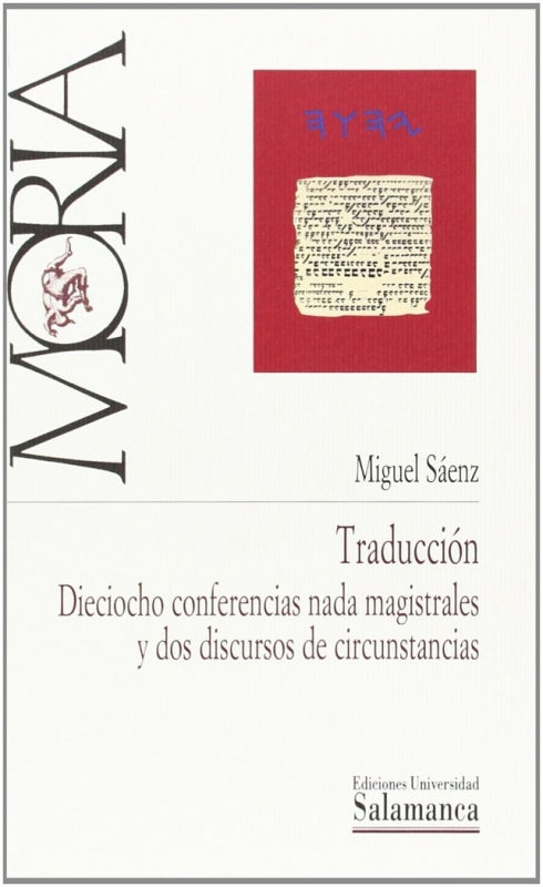 Traduccion:  Dieciocho Conferencias Nada Magistrales Y Dos Discursos De Circunstancias Libro