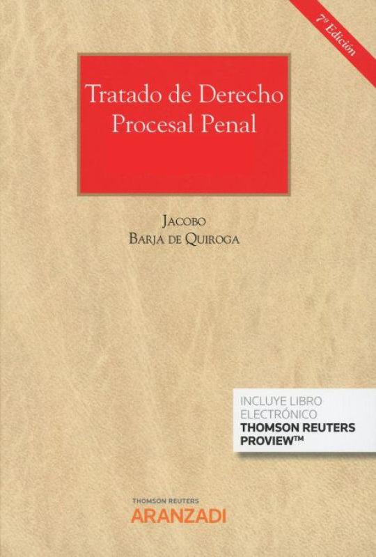 Tratado De Derecho Procesal Penal (Tomo I Y Ii) (Papel + E-Book) Libro