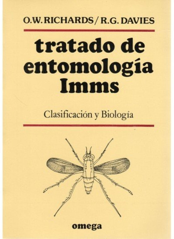 Tratado De Entomologia Imms Vol.2 Libro