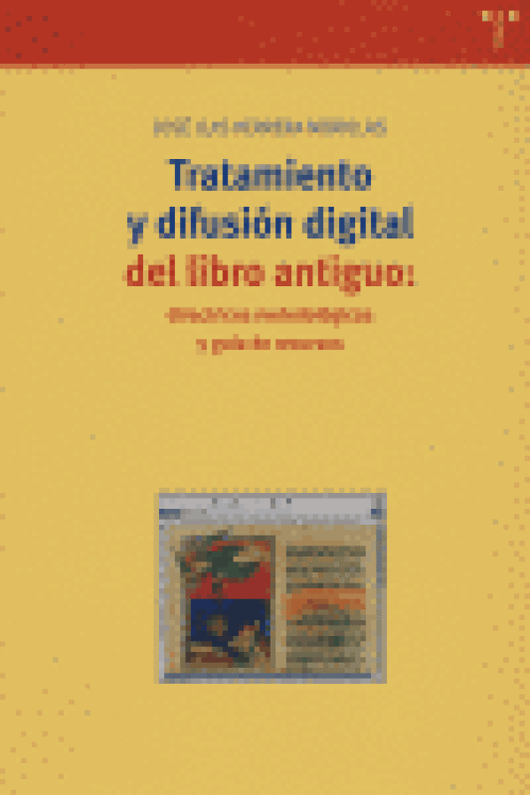 Tratamiento Y Difusión Digital Del Libro Antiguo: Directrices Metodológicas Guía De Recursos Libro