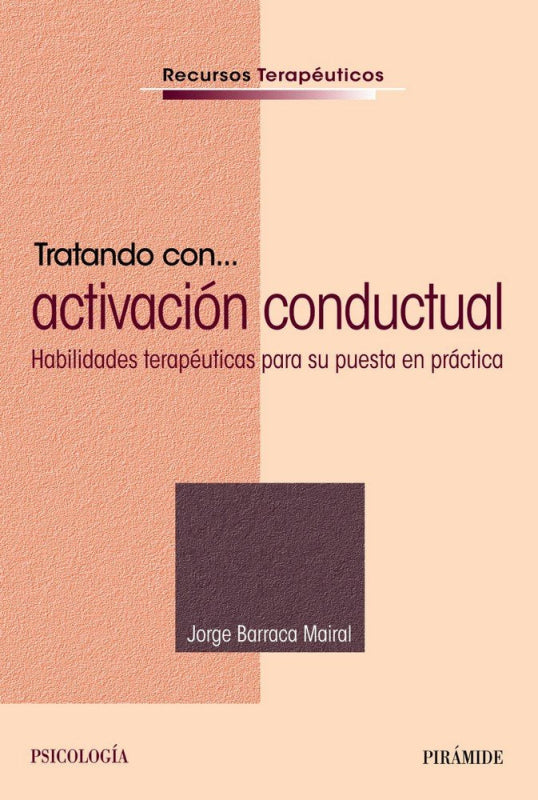 Tratando Con... Activación Conductual Libro