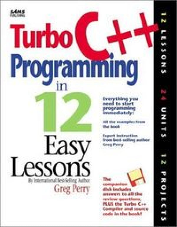 Turbo C++ Programming 12 Easy Libro