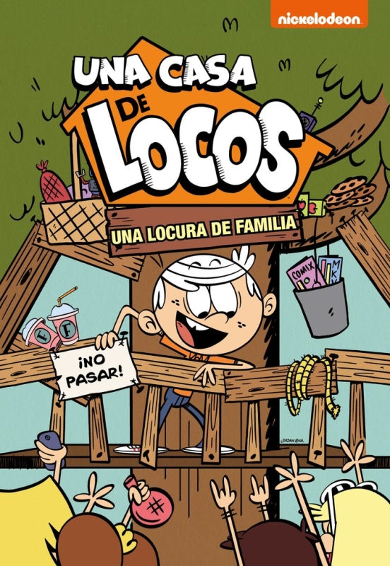 Una Locura De Familia (Una Casa Locos. Cómic 4) Libro