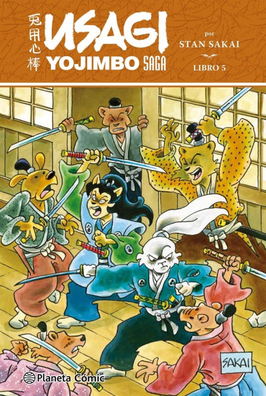 Usagi Yojimbo Saga Nº 05 Libro