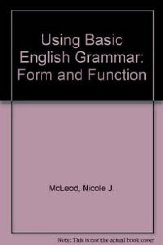 Using Basic English Grammar From Funct Libro