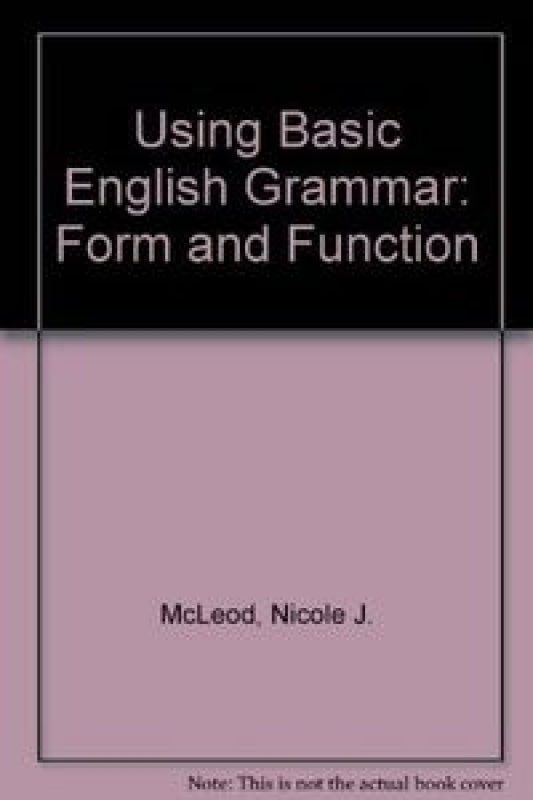 Using Basic English Grammar From Funct Libro