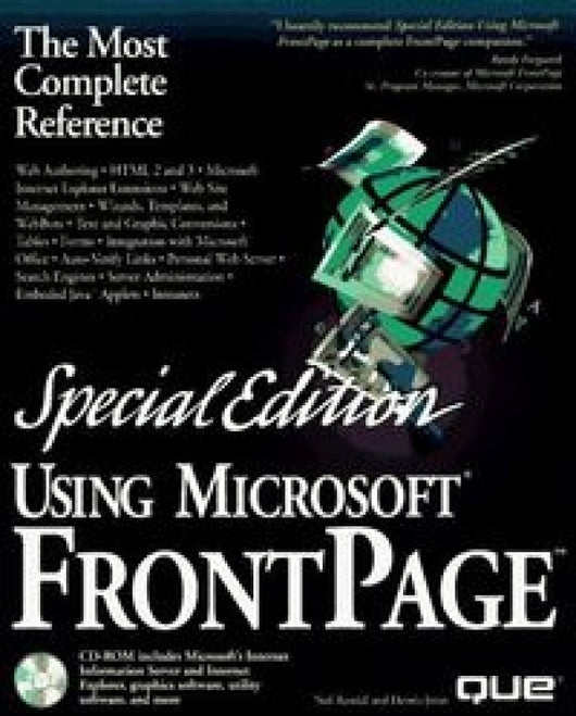 Using Microsoft Frontpage Spec.ed. Cd Libro