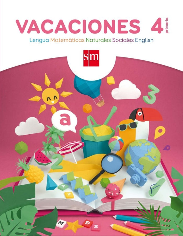 Vacaciones. 4 Primaria Libro