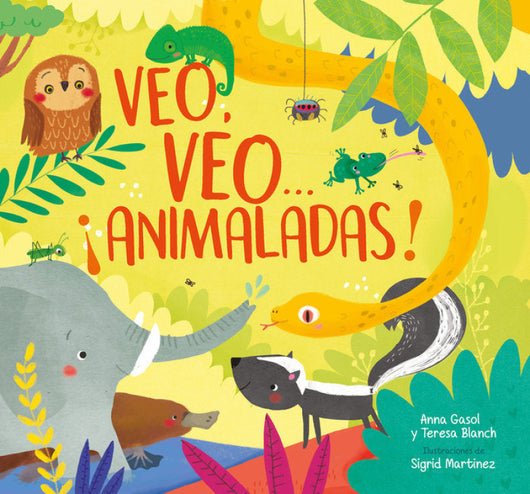 Veo Veo... ¡animaladas! Libro