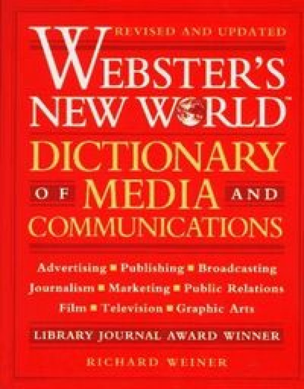 Websters New World Dict.media Commun. Libro