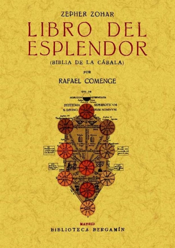 Zepher Zohar: Libro Del Esplendor (Biblia De La Cabala)